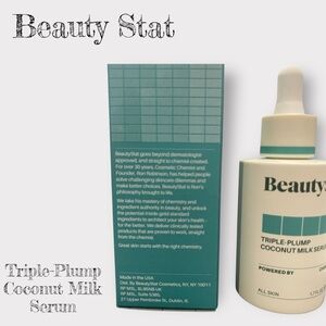 ✨Brand New✨ BeautyStat Triple Plump Coconut Milk Serum